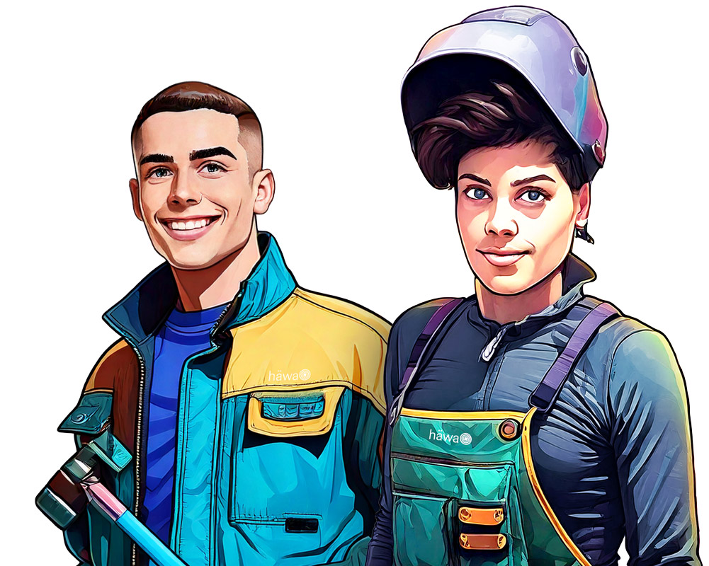 [Translate to Nederlands:] häwa Ausbildung Konstruktionsmechaniker