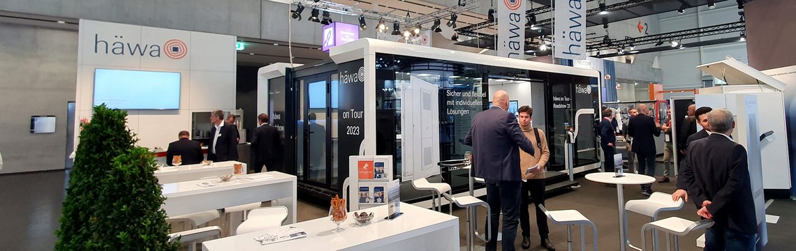 häwa Showroom auf der SPS Messe