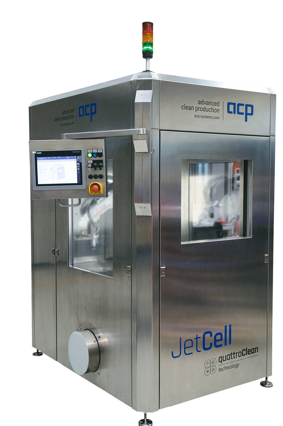 Reinigungszelle JetCell. 