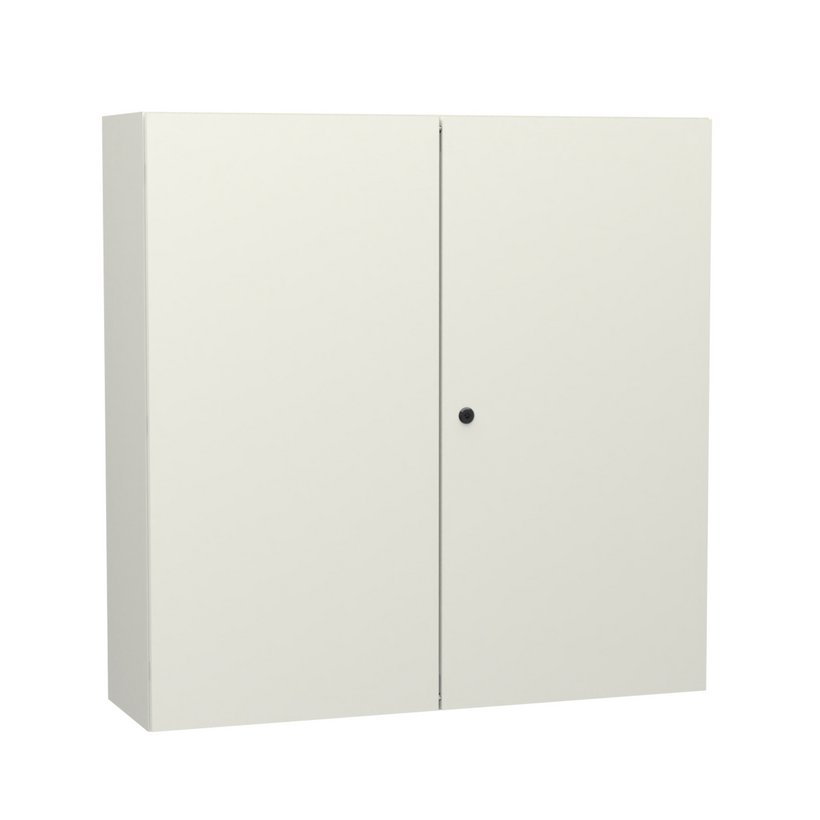 Wandbehuizing serie 33 plaatstaal, 2 deurs Wandbehuizing serie 33 plaatstaal, 2 deurs