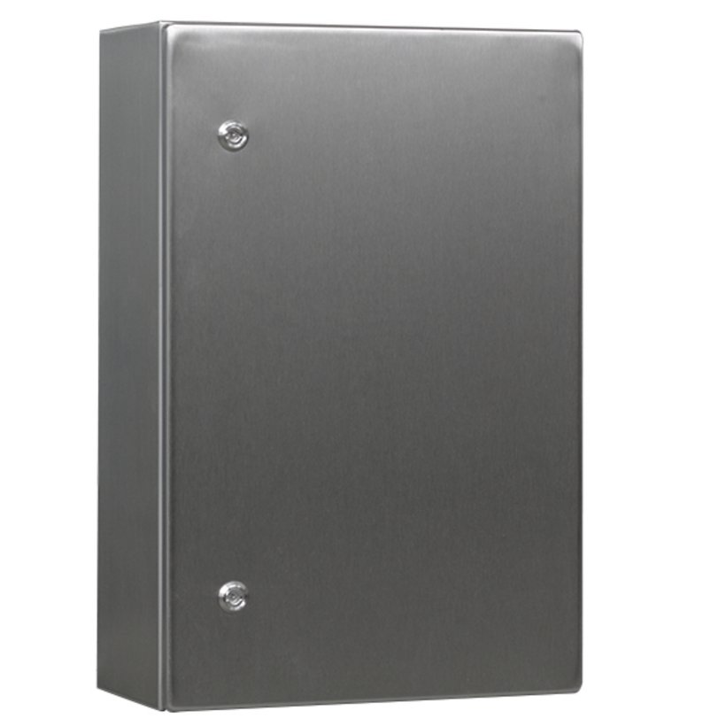 Wandbehuizing serie 33 roestvast staal, 1 deur Wandbehuizing serie 33 roestvast staal, 1 deur