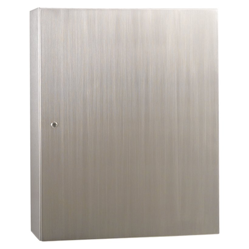 Wandbehuizing serie 33 roestvast staal, 1 deur Wandbehuizing serie 33 roestvast staal, 1 deur