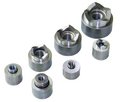 Ponsset met ponsen van PG7 tot PG21 + ø 30,5 mm