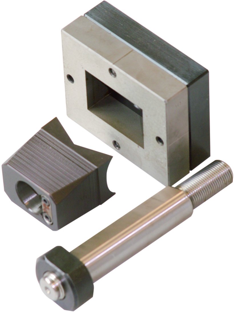 Rechthoekpons voor zware connector Rechthoekpons voor zware connector