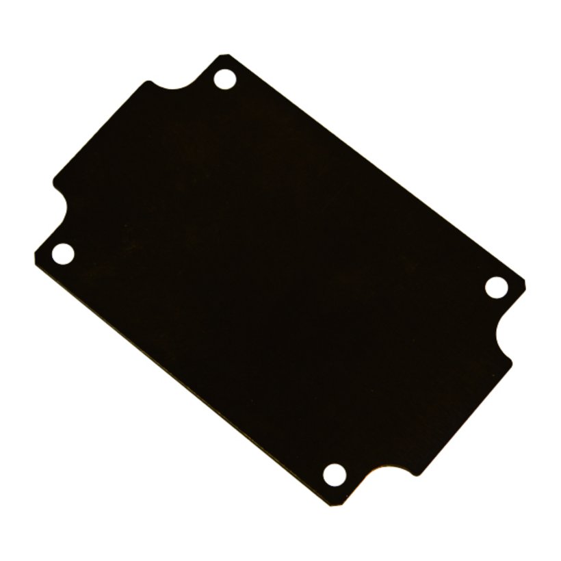 Montageplaat voor kunststof behuizing PC en ABS Montageplaat voor kunststof behuizing PC en ABS