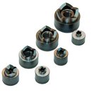 Ponsset met metrische ponsen van M12 tot M50