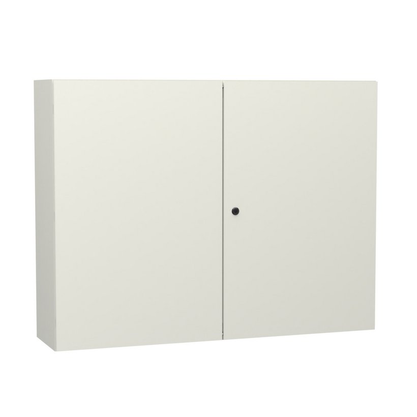 Wandbehuizing serie 33 plaatstaal, 2 deurs Wandbehuizing serie 33 plaatstaal, 2 deurs