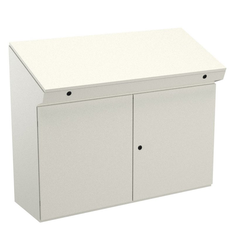 H335 lessenaar, plaatstaal, 2-deurs H335 lessenaar, plaatstaal, 2-deurs