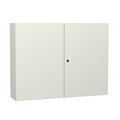 Wandbehuizing serie 33 plaatstaal, 2 deurs