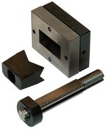 Rechhoekpons 25 x 50