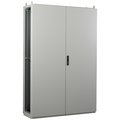 Aanbouwkast Plaatstaal H395, 2-deurs