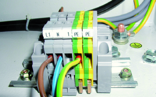 Aansluitrail compleet