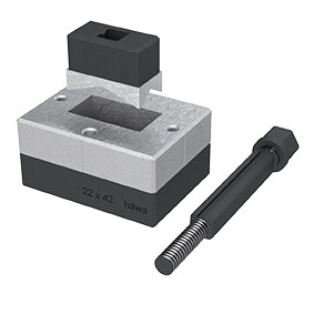 Rechthoekpons 22 x 42