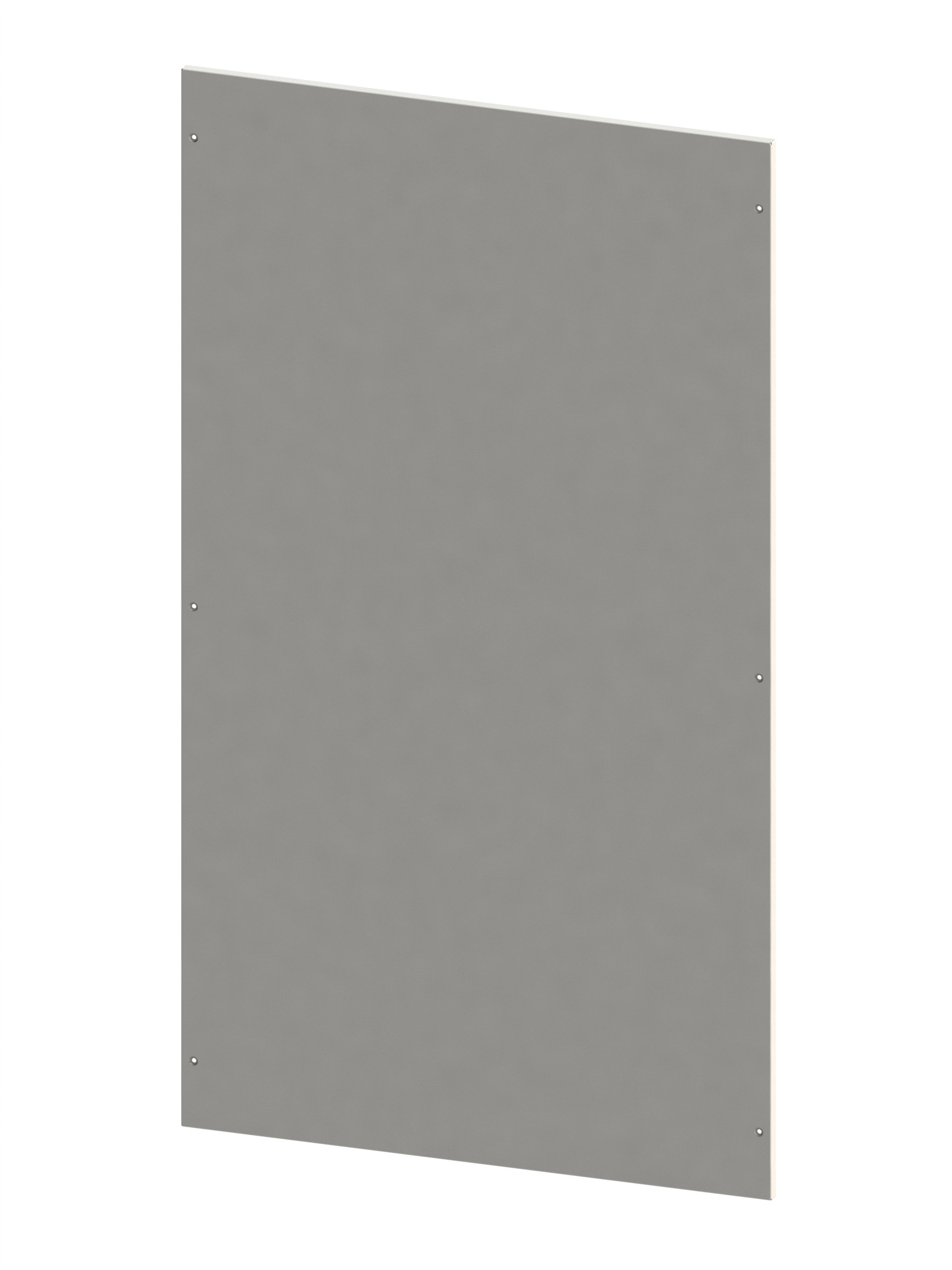 Achterwand geschroefd plaatstaal