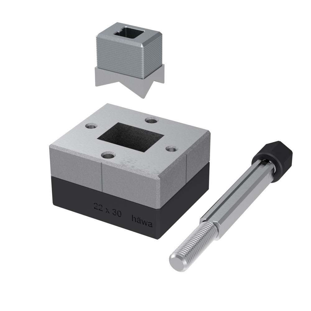 Rechthoekpons 22 x 30